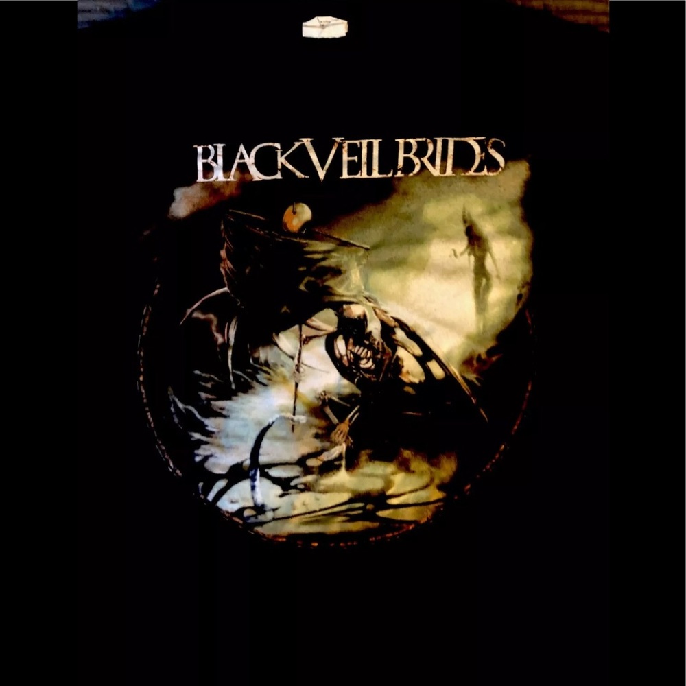 Black Veil Brides Tshirt Mens Sz M Vintage metal music fan item NEW - Picture 2 of 2